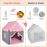 Indoor Outdoor Princess Tent for Boys & Girls