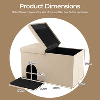 Cat Litter Box Enclosure Hidden Furniture