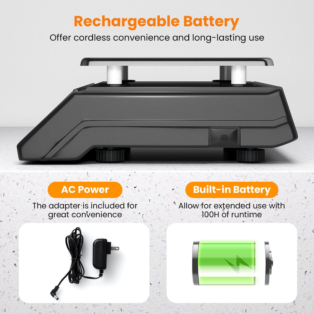 40kg Price Computing Scale with Counting Function and Stainless Steel Platform