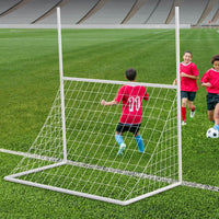 2 in 1 Kids Soccer Goal with PE Netting&UPVC Pipe Frame for Park Backyard