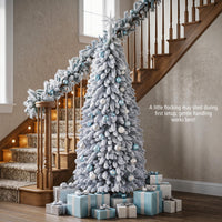 180/210cm Pop up Christmas Tree with Snowy Branch Tips