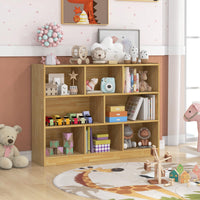 3-Tier Open Wooden Bookshelf