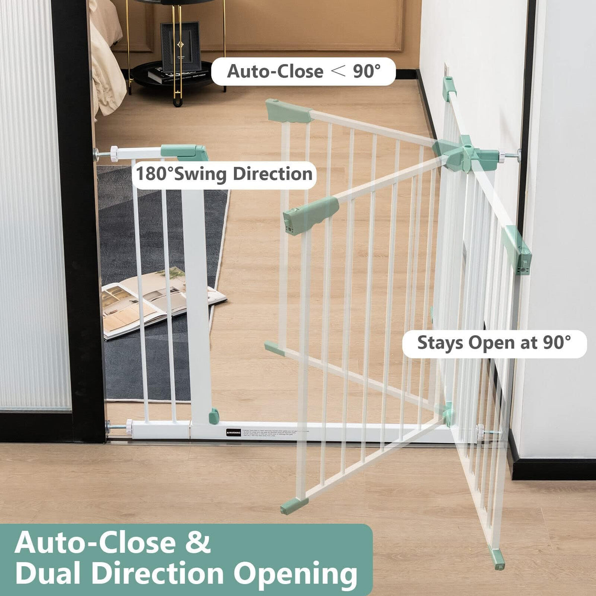 70-119CM Adjustable Baby Safety Gate