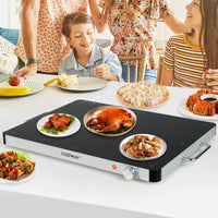 Electric Warming Tray, Food Warmer with Adjustable Temperature Control