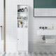 Freestanding Tall Bathroom Storage Cabinet
