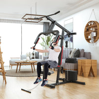 Ergonomic Workout Equipment with Pulley, Arm and Leg Developer for Total Body Training