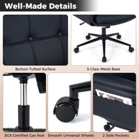 Criss Cross Chair with Rocking Backrest and Removable Cushion
