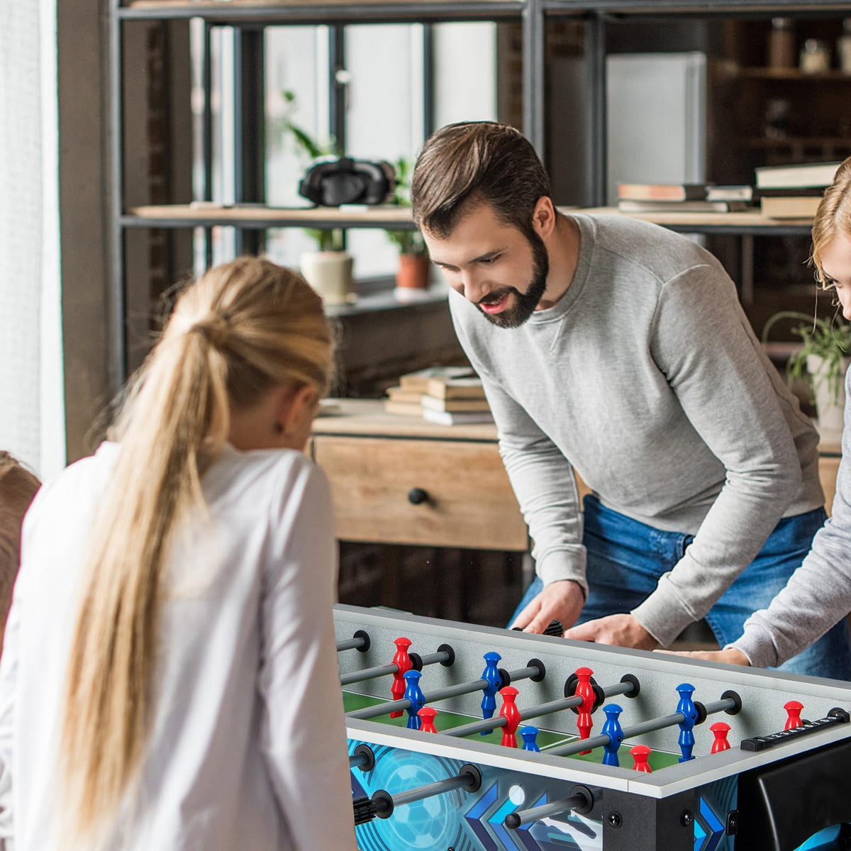 Giantex Foosball Table, 37.5" Foosball Table Adult Size