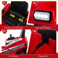 12V Ride on Lawn Mower for Kids, Toddler Electric Ride on Car