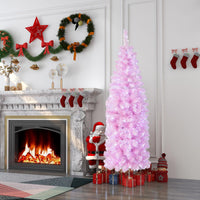 1.83M/2.15M Pre-Lit Artificial Christmas Tree with 475/670 branch tips for Decoration