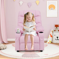 Kids Recliner Chair with Cup Holder