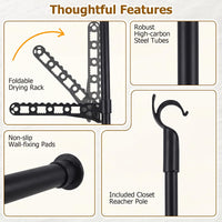 Giantex Adjustable Floor to Ceiling Clothes Rack