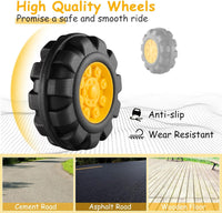 Kids Ride On Bulldozer Toy Pretend Truck with Adjustable Bucket and Sound