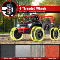 12V Kids Ride on Car with Parental Remote and 3 Speeds