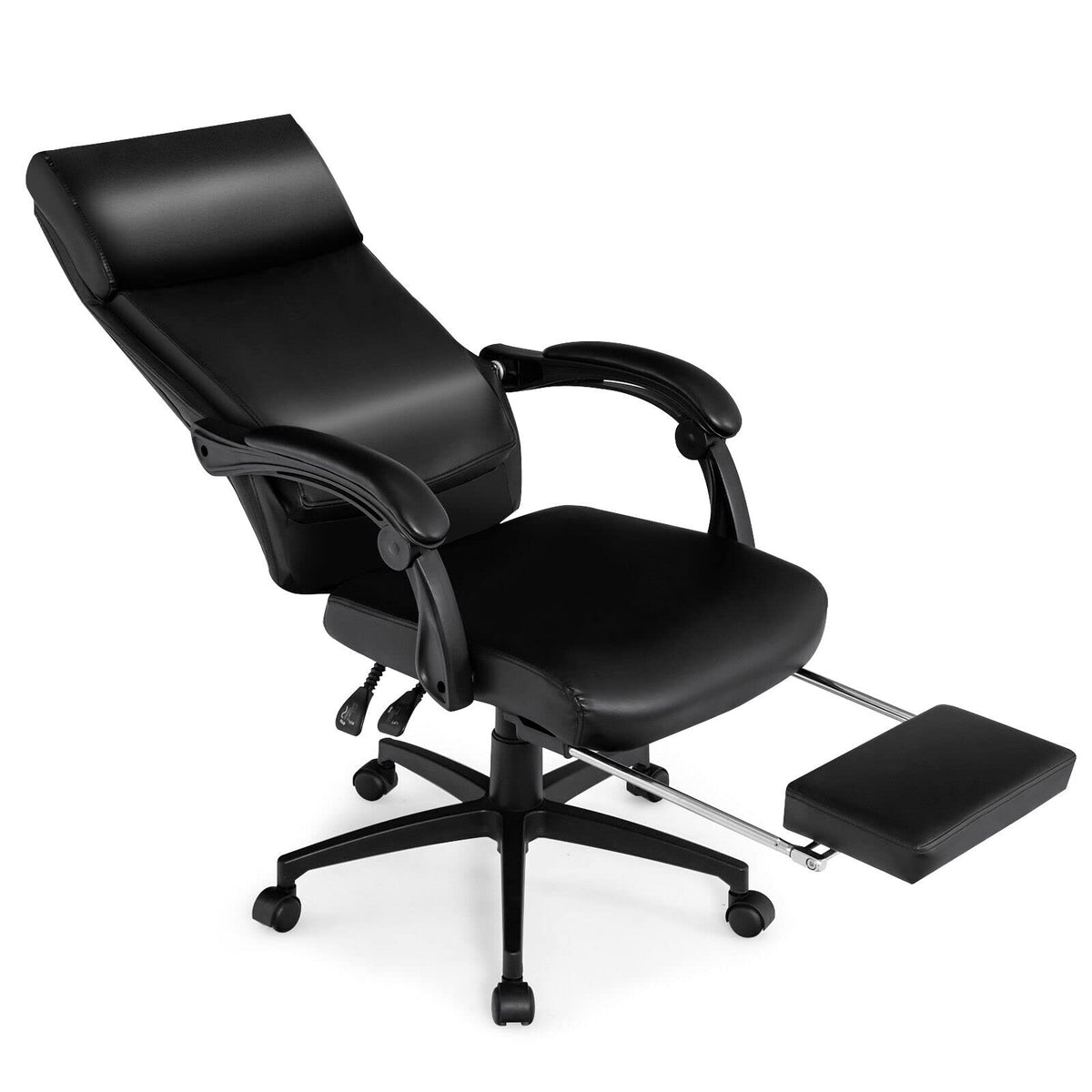 Giantex Ergonomic Executive Office Chair, High Back Leather