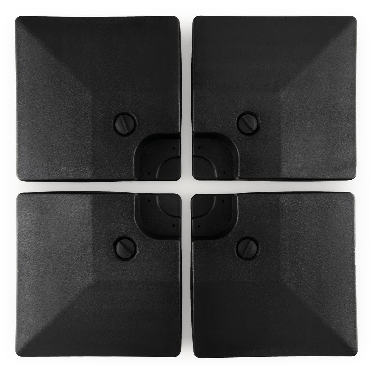 Heavy-Duty Water & Sand Filled Umbrella Stand for Pool