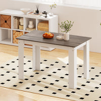 Giantex 120 CM Dining Table for 4-6, Wooden Rectangular Table