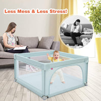 Playpen Baby Toddlers Safety Activity Fence with 50 Ocean Balls