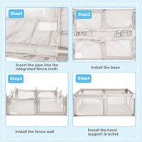 Kids Safety Play Yard Activity Center for Infants