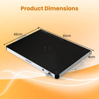 Electric Warming Tray, Food Warmer with Adjustable Temperature Control
