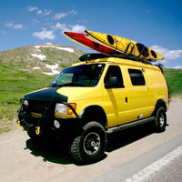 et of 4 U-Bar Kayak Racks with Bandage