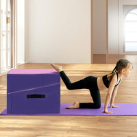 Gymnastics Tumbling Mat with EPE Foam and Non-slip PVC Leather
