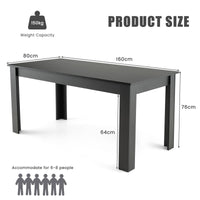 Giantex 160 CM Extension Dining Table