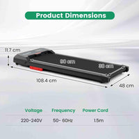 Under Desk Treadmill with Remote and APP Control