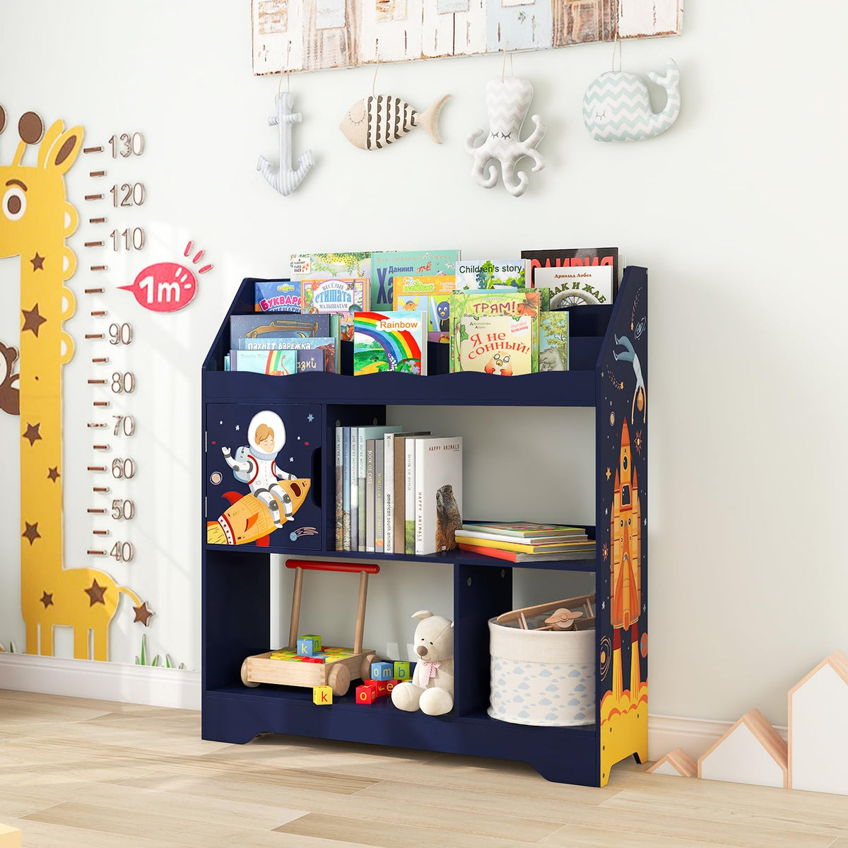 Toy Storage Organizer Display Stand for Playroom