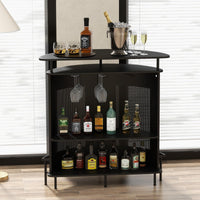 Giantex Industrial Home Bar Unit, 4-Tier Bar Table
