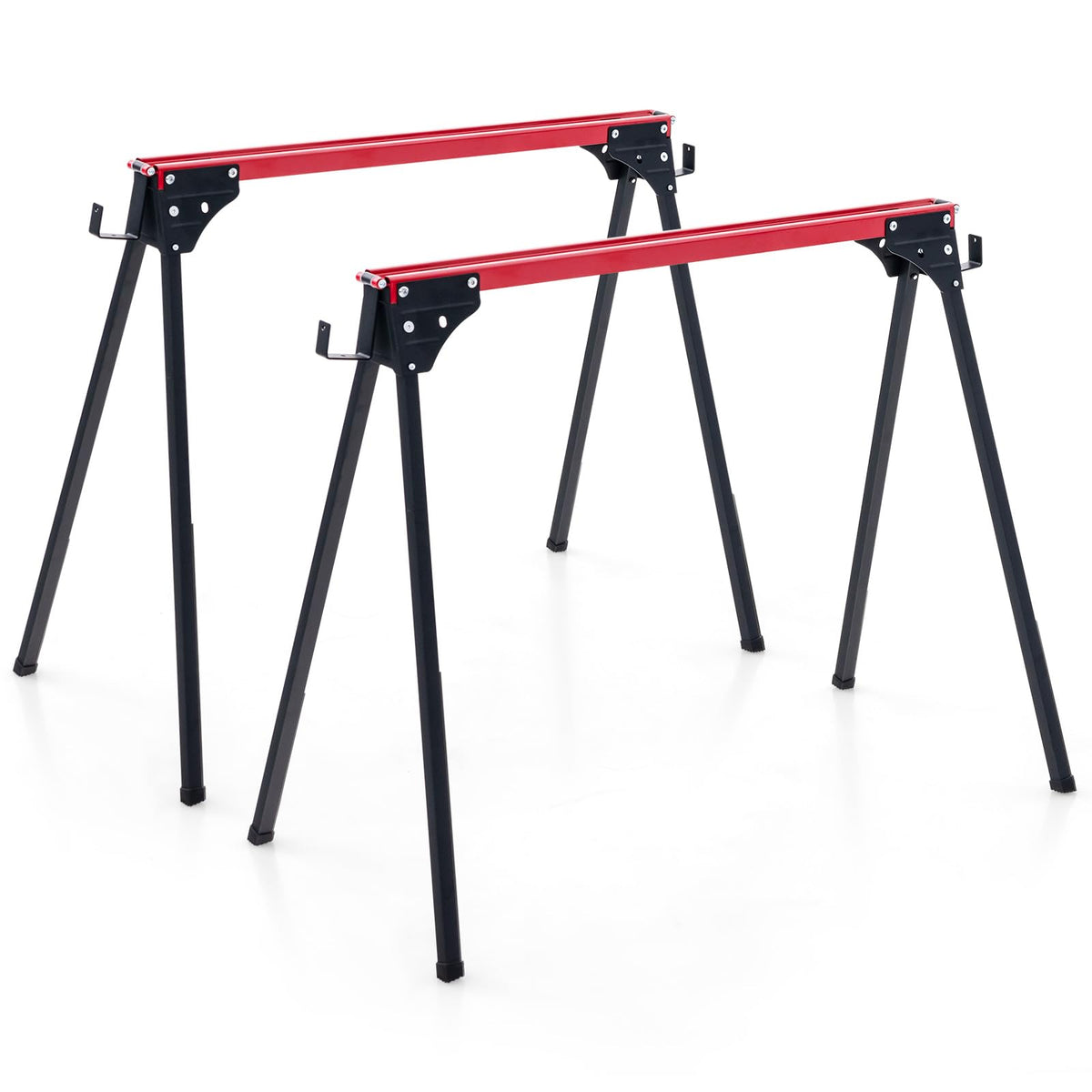 Saw Horses 2 Pack Folding, Portable Lightweight Work Horse