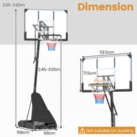 Portable Outdoor Basketball Hoop