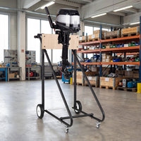330 LBS Boat Motor Stand, Portable Outboard Engine Cart