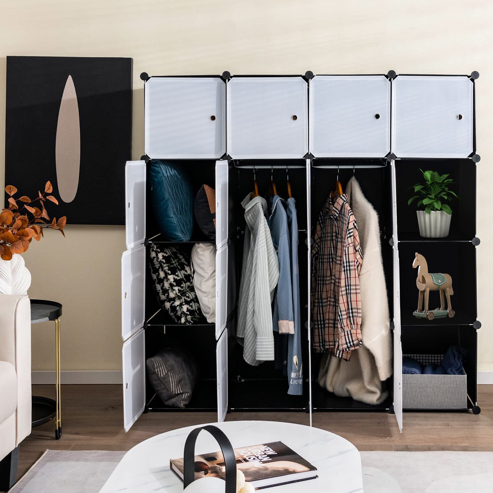 Portable Closet Wardrobe store Cube Storage