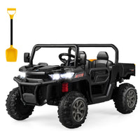 12V 2-Seater Kids Ride On Dump Truck with Shovel and Remote Control