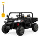 12V 2-Seater Kids Ride On Dump Truck with Shovel and Remote Control
