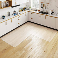 180 x 160 cm Office Chair Mat with Transparent PVC for Hardwood Floor