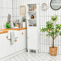 Freestanding Tall Bathroom Storage Cabinet