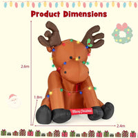 2.6M Tall Christmas Inflatable Reindeer Outdoor Decoration