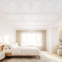 Ceiling Tiles Decorative PVC 3D Wall Panels Waterproof and Paintable