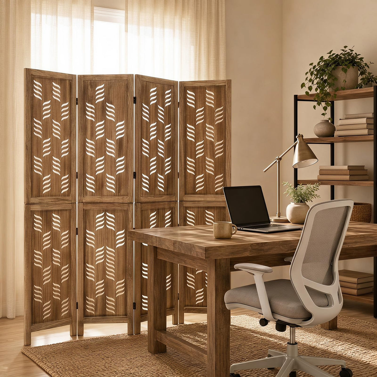 Giantex 170 cm Tall Room Divider, Folding Privacy Screen