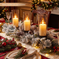 72 cm Foldable Christmas Centerpiece 3 Candle Holder