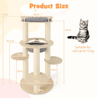 155CM Tall Multi-level Cat Tower for Indoor Cats