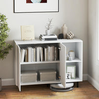 Giantex 106 cm Sideboard Buffet Cabinet, Modern Kitchen Storage Cabinet