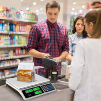 Giantex 40 kg Digital Kitchen Scale, High Precision Digital Commercial Food Meat Weighting Scale