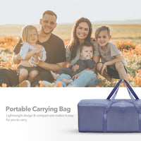 Portable Baby Bassinet, 3 in 1 Baby Travel Cot Activity Center with Changing Table