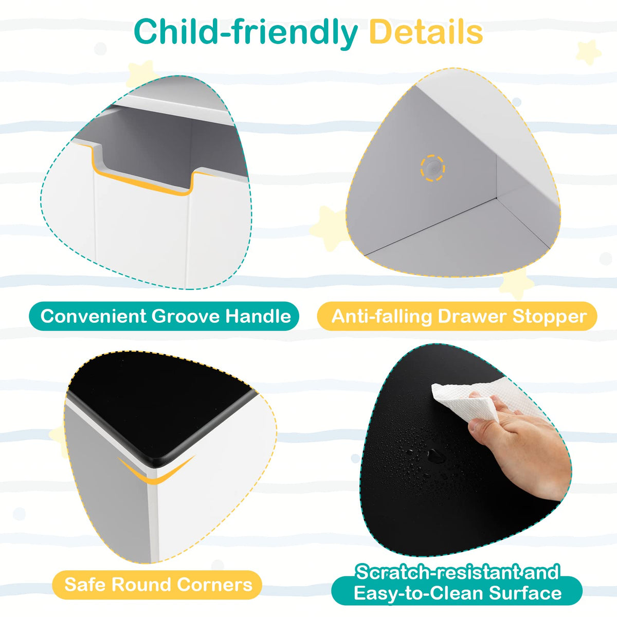 Giantex Toy Organizer for Children's Room & Living Room