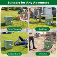 Portable Camping Toilet Porta Potty with Level Indicator