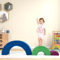 3 Piece Toddlers Climbing Toys with Elastic Filling