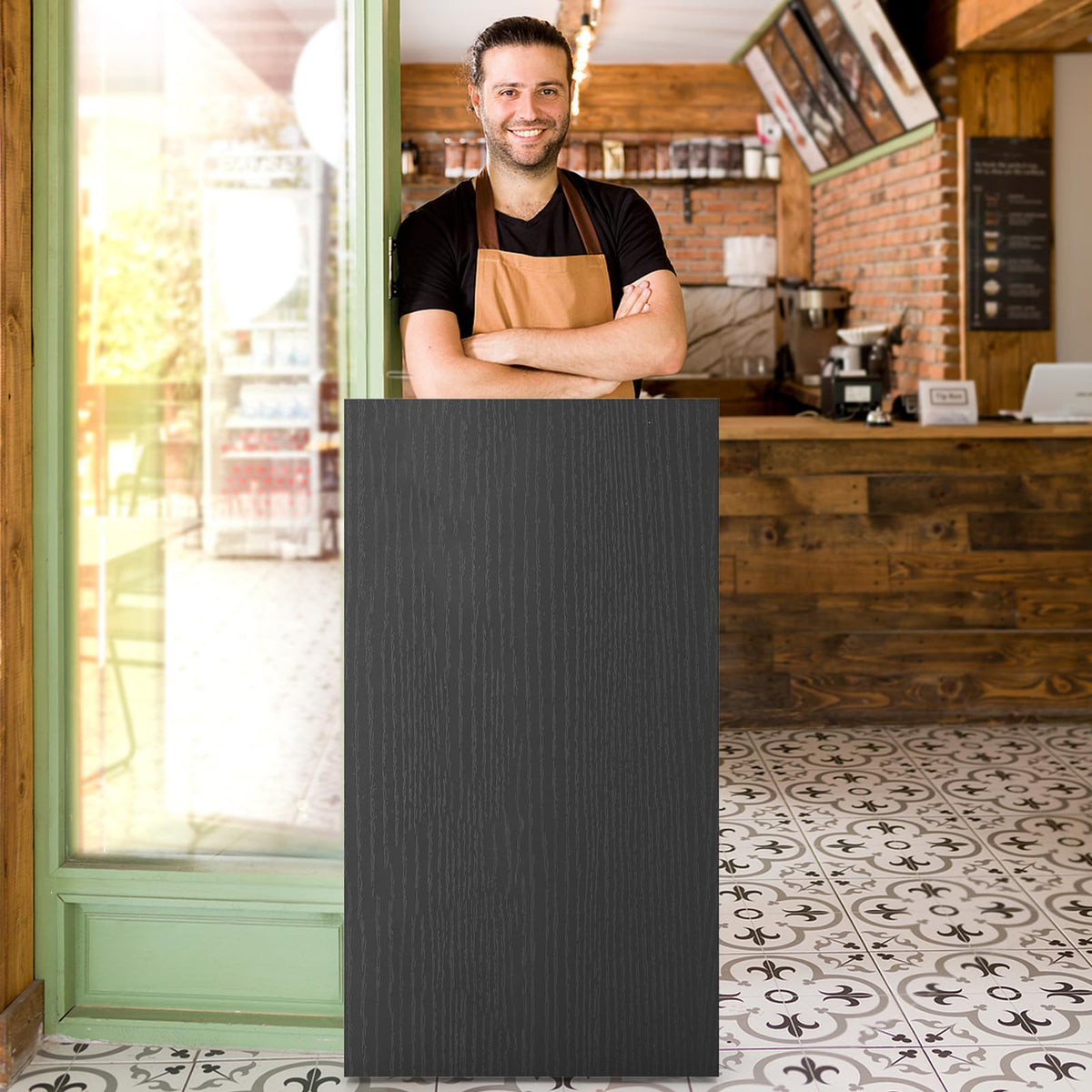 Giantex Rolling Lectern Stand, 105cm Presentation Podium with 2 Storage Shelves
